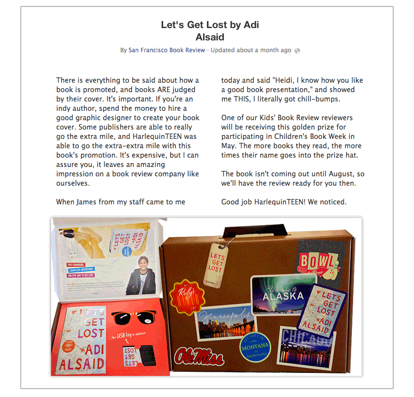 Let's Get Lost review