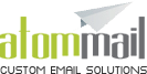 ATOMmail logo ATOMmail logo