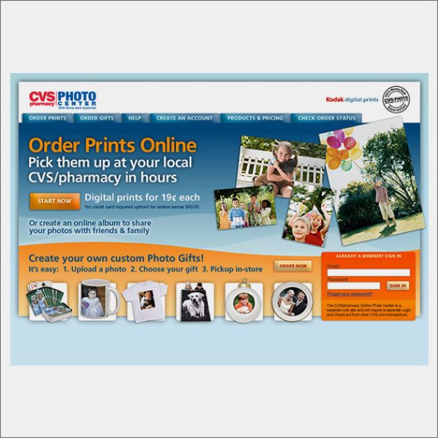 CVS Pharmacy Photo Center