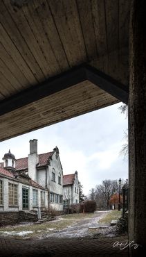 The more-than-a-century old Adamson Estate, now recognized as a historic place. Currently, it serves as campus for the Royal Conservatory of Music.