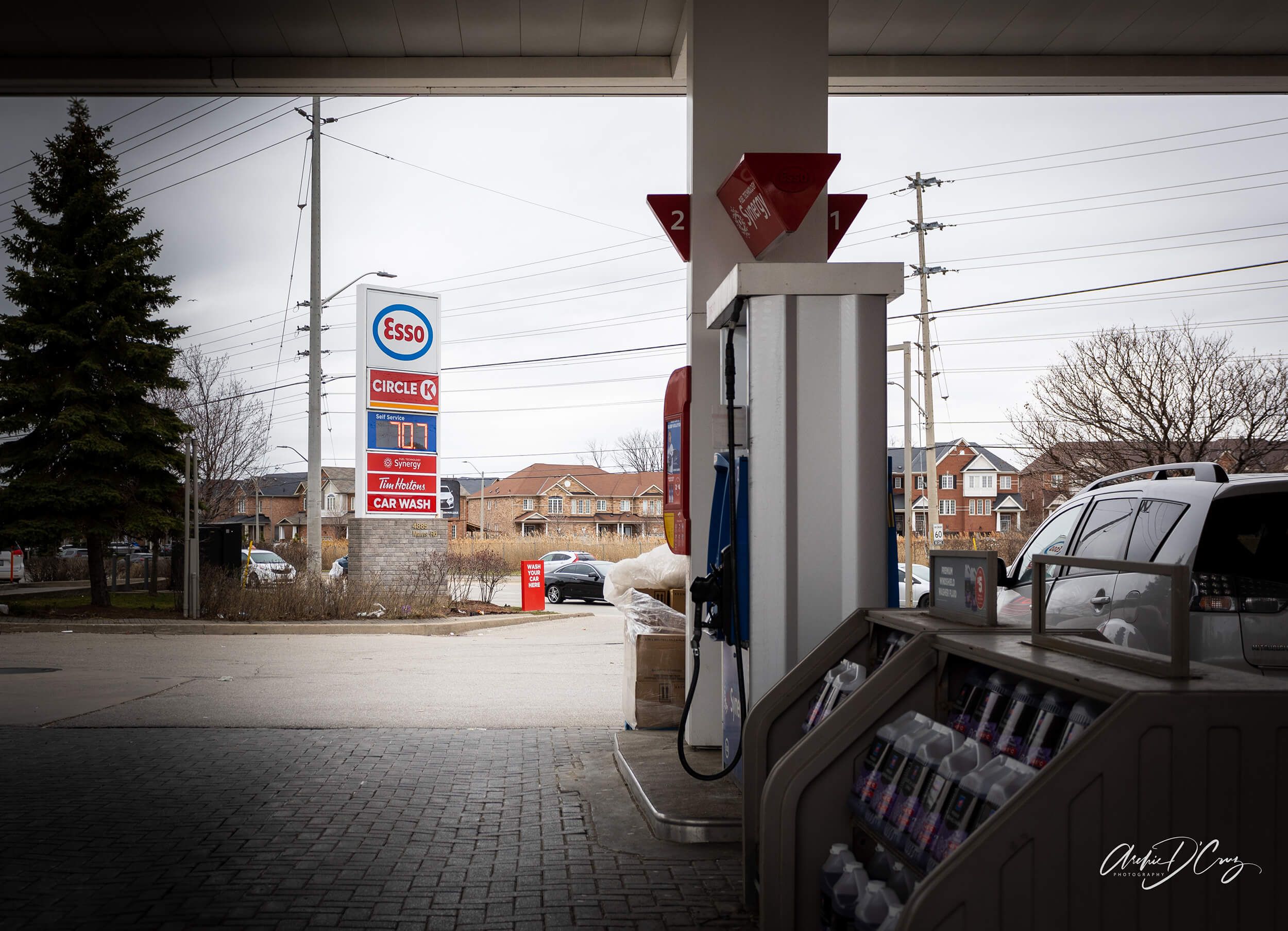 Gas station in Mississauga