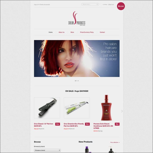 Salon Products Online