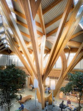 Credit Valley Hospital lobby