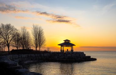 Gazebo at St Lawrence Park, Mississauga