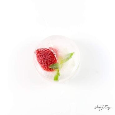 Strawberry in Ice